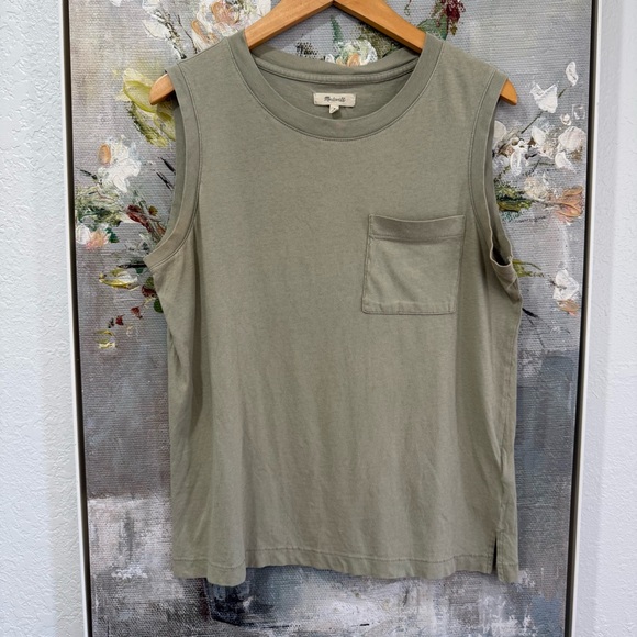 Madewell Tops - Madewell Softfade Cotton Oversized Muscle Tank